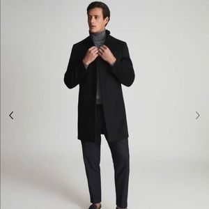 Reiss WOOL-BLEND EPSOM OVERCOAT